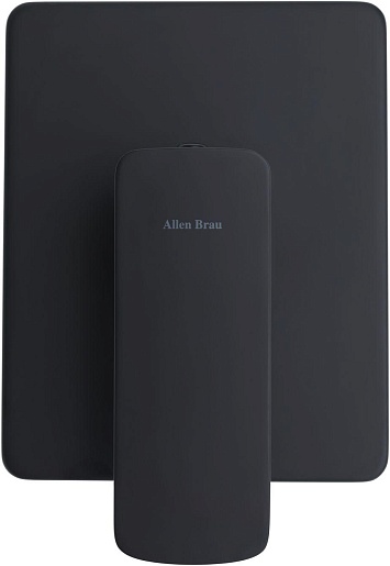 Allen Brau Смеситель для душа Infinity X1 5.21015-31 (с внутренней частью, 1 выход) черный матовый – картинка-5